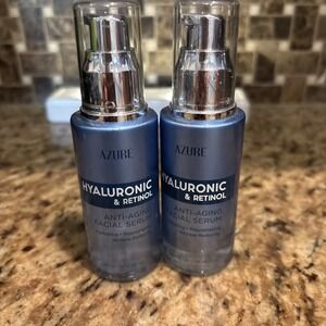 Azure Hyaluronic‎ Retinol Anti-Aging Facial Serum 50ml SET of 2
